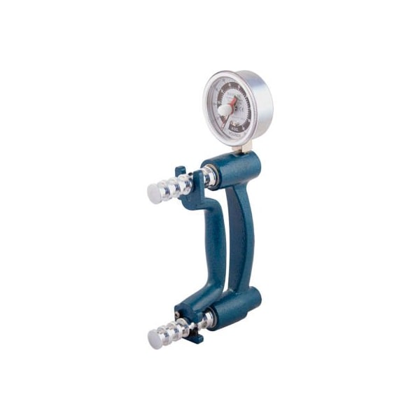 Baseline Standard Hydraulic Hand Dynamometer, 200 lb. Capacity, Blue